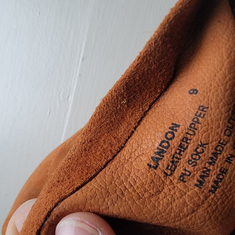 Golo, Landon, Sandal Wedge, Tan Suede, Size 9 - Picture 3 of 6